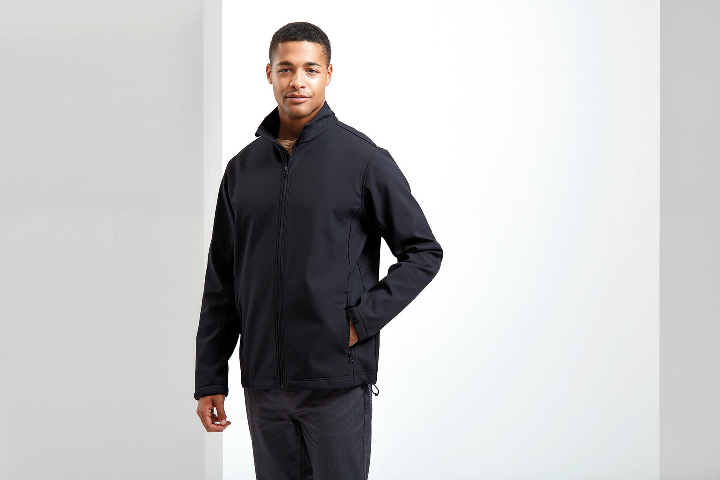 Premier Windchecker® printable and recycled softshell jacket