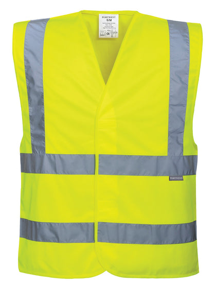 Portwest Hi-vis two-band-and-brace vest (C470)