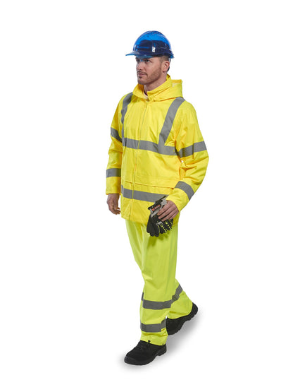 Portwest Hi-vis rain jacket (H440)