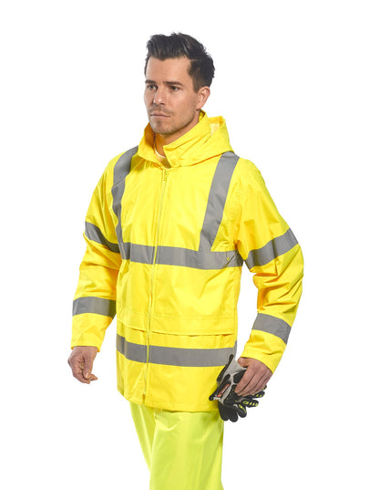 Portwest Hi-vis rain jacket (H440)