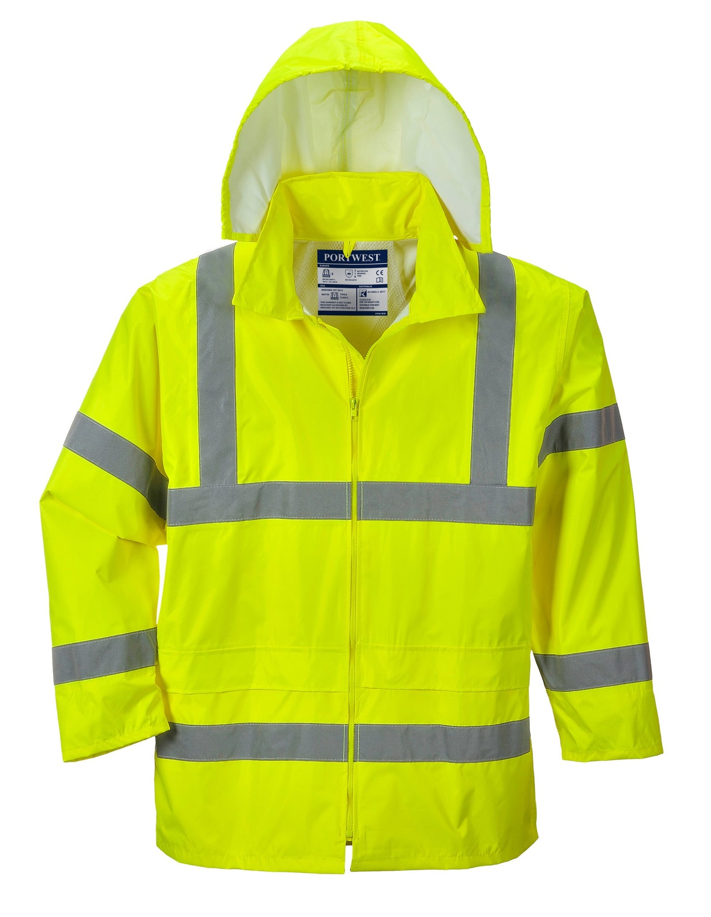 Portwest Hi-vis rain jacket (H440)