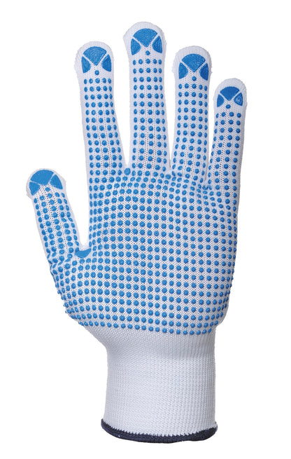 Portwest Nylon polka dot glove (A110)