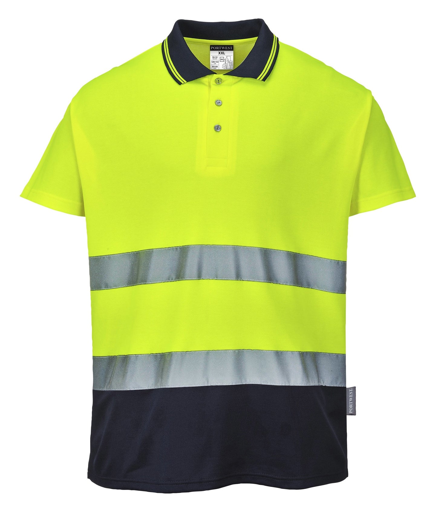 Portwest Two-tone cotton Comfort polo (S174)