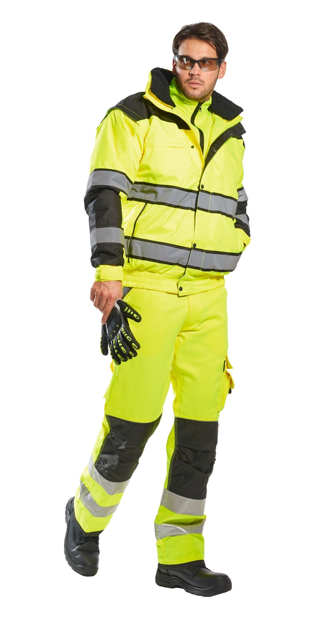 Portwest Hi-vis classic bomber jacket (C466)