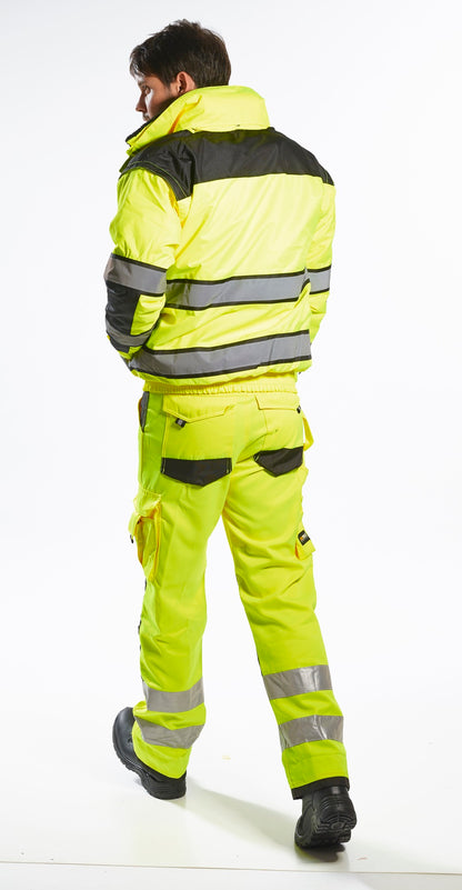 Portwest Hi-vis classic bomber jacket (C466)