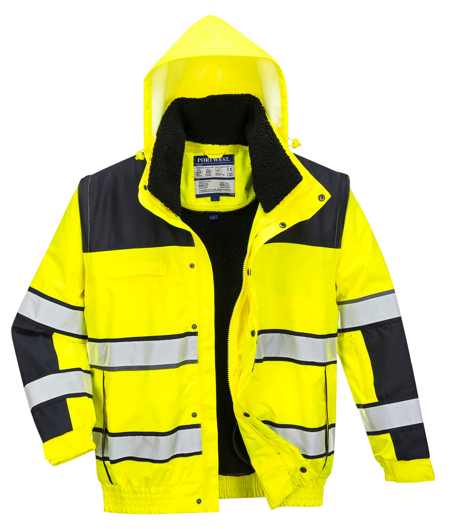 Portwest Hi-vis classic bomber jacket (C466)