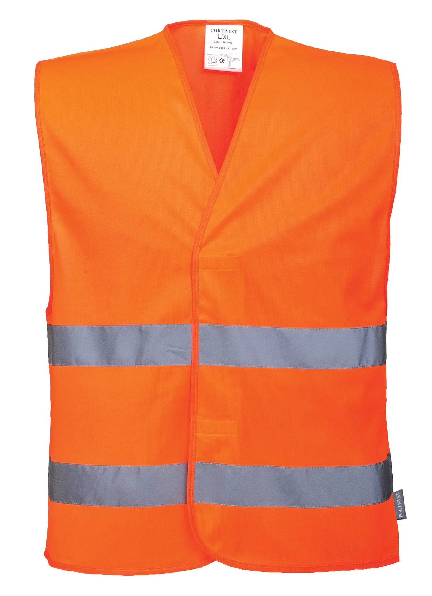 Portwest Hi-vis two-band vest (C474)