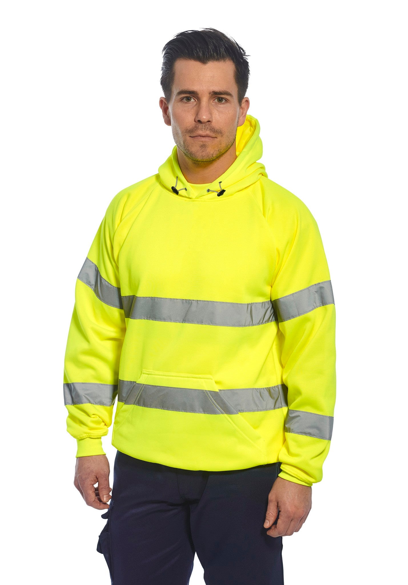 Portwest Hi-vis hooded sweatshirt (B304)