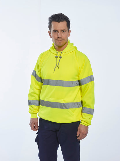 Portwest Hi-vis hooded sweatshirt (B304)