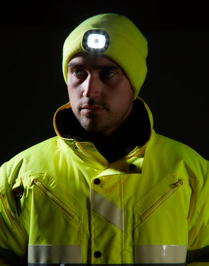 Portwest Beanie LED headlight USB rechargeable (B029)