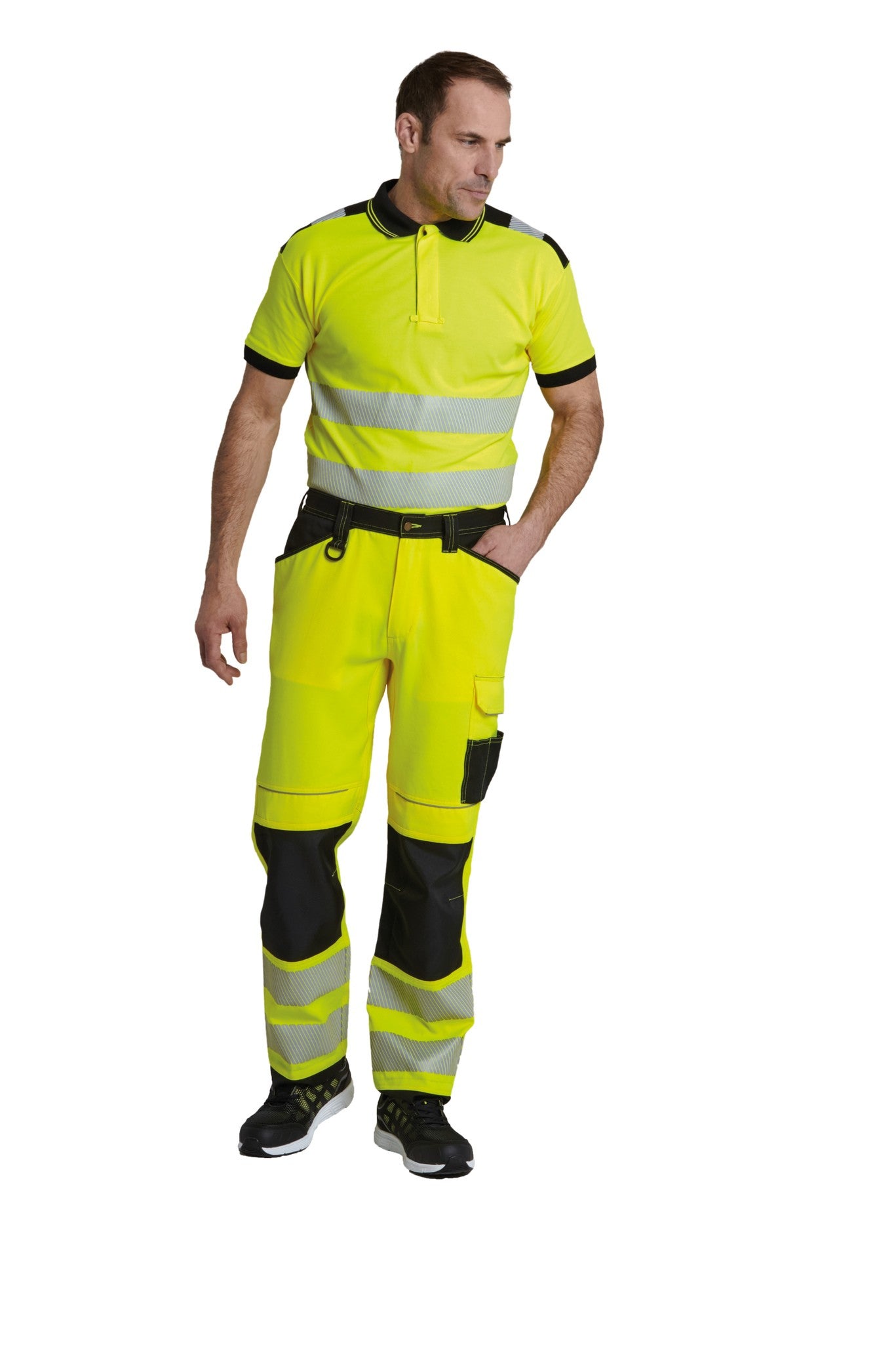 Portwest PW3 Hi-vis polo shirt (T180)