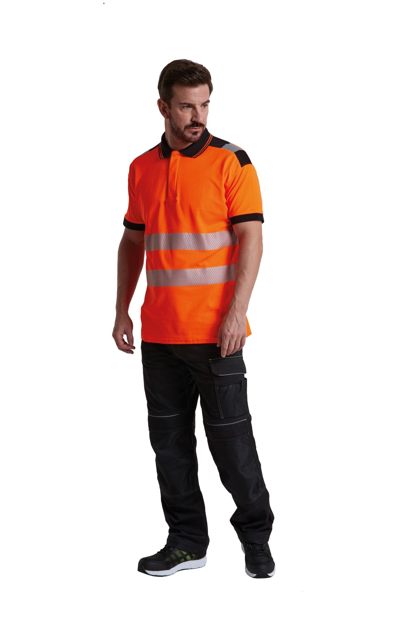 Portwest PW3 Hi-vis polo shirt (T180)