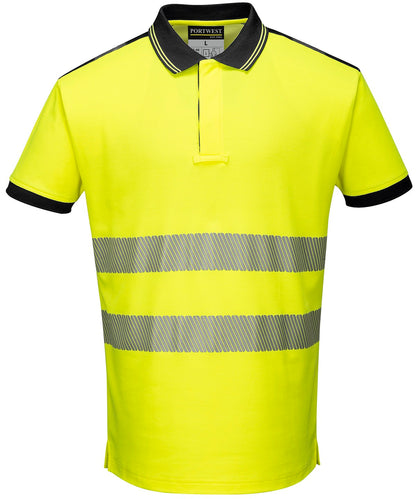 Portwest PW3 Hi-vis polo shirt (T180)