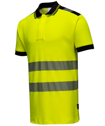 Portwest PW3 Hi-vis polo shirt (T180)