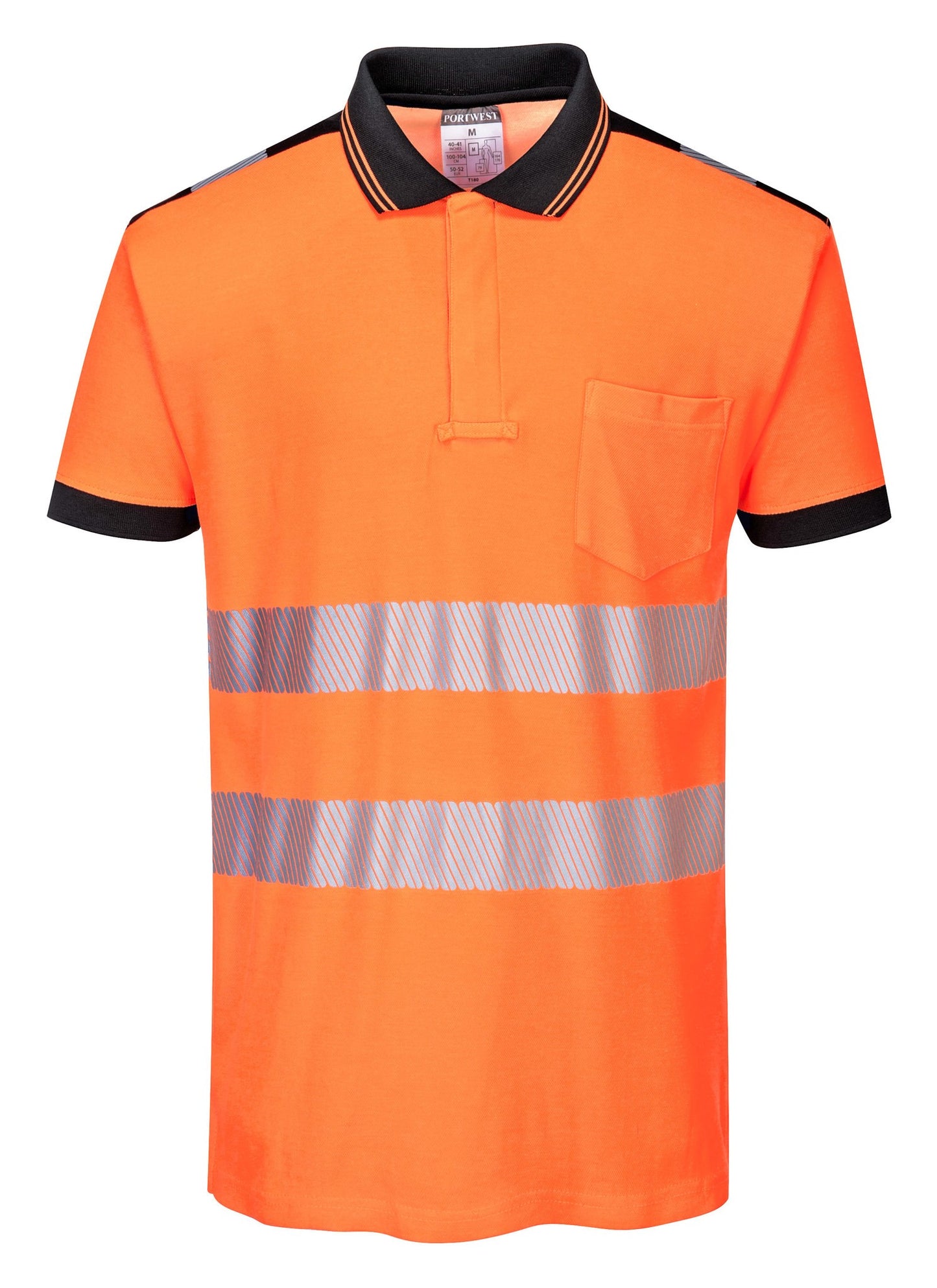 Portwest PW3 Hi-vis polo shirt (T180)