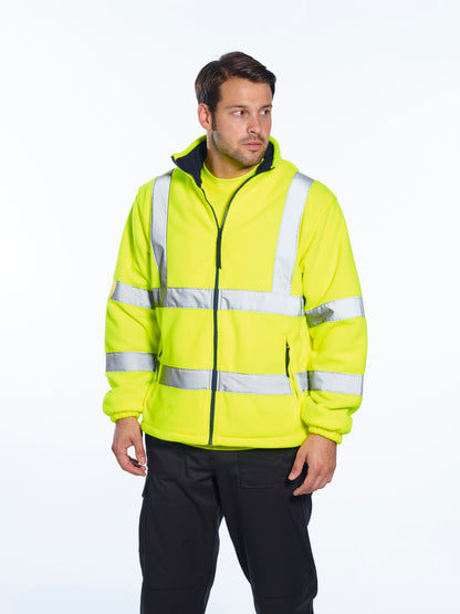 Portwest Hi-vis mesh-lined fleece (F300)