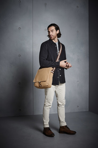 Quadra Vintage canvas messenger