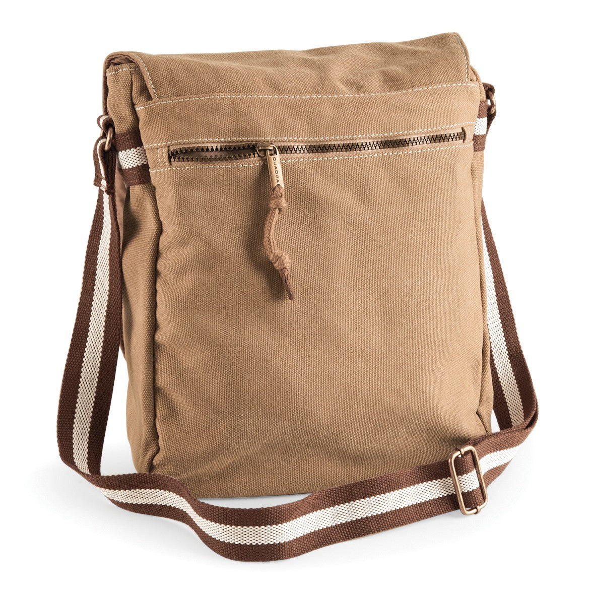 Quadra Vintage canvas messenger