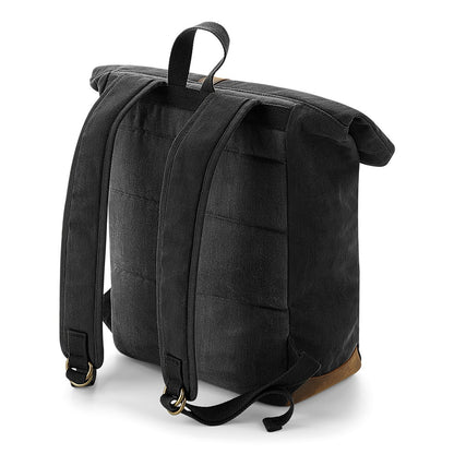 Quadra Heritage waxed canvas backpack