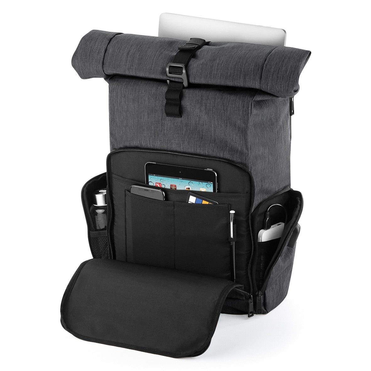 Quadra Q-Tech charge roll-top backpack