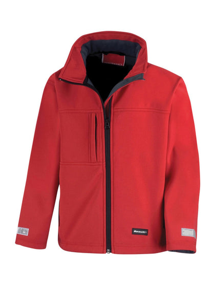 Result Junior classic softshell 3-layer jacket