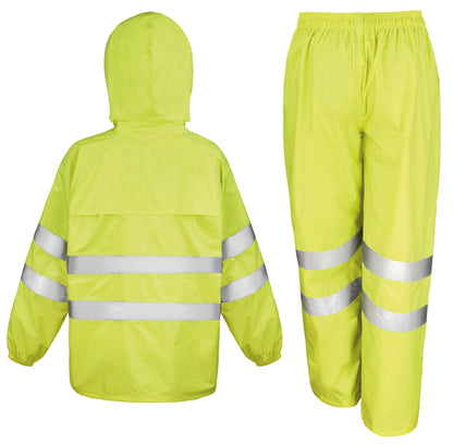 Result Safeguard High-viz waterproof suit