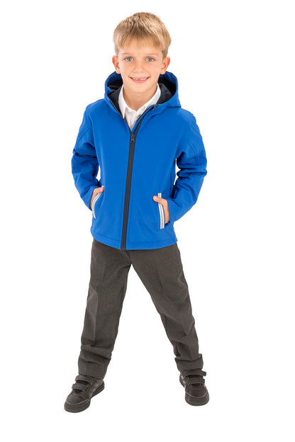 Result Core Core junior TX performance hooded softshell jacket