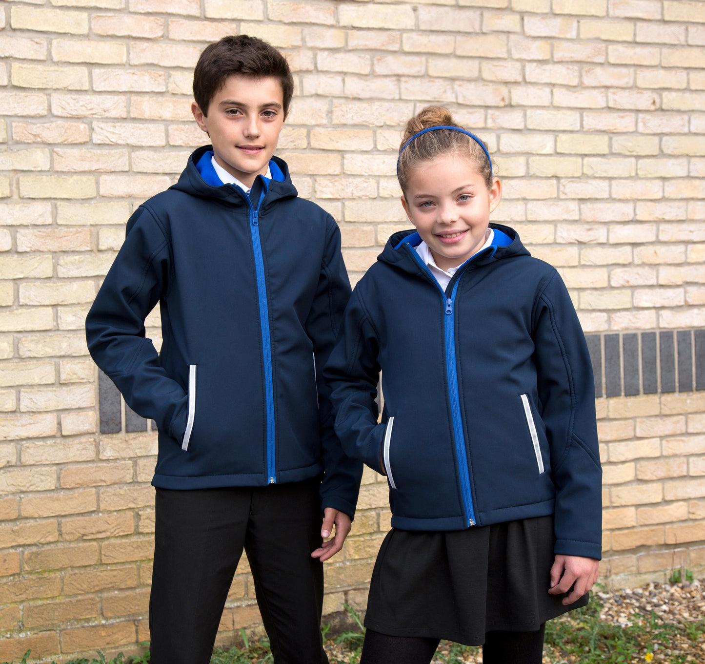 Result Core Core junior TX performance hooded softshell jacket