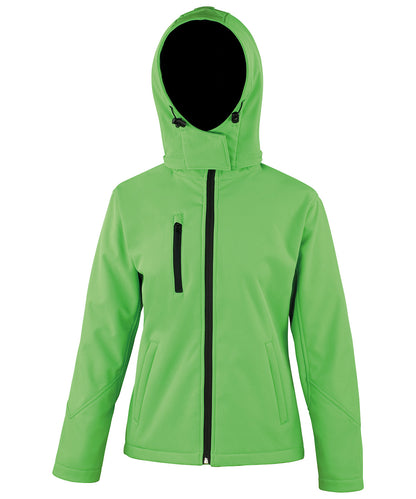 Result Core Women's Core TX performance hooded softshell jacket