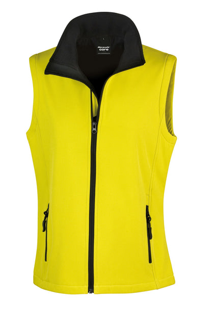 Result Core Women's printable softshell bodywarmer