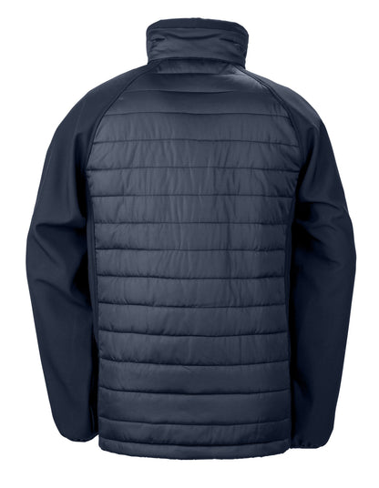 Result Genuine Recycled Compass padded softshell jacket