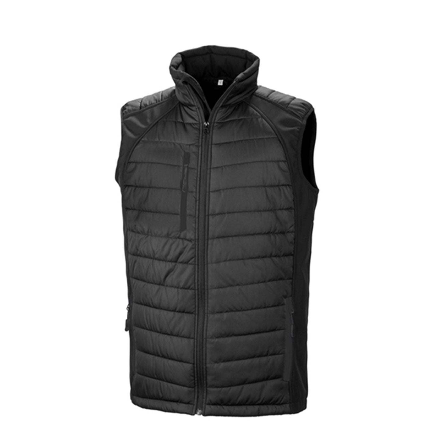 Result Genuine Recycled compass padded softshell gilet