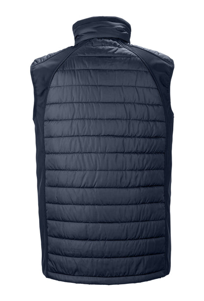 Result Genuine Recycled compass padded softshell gilet