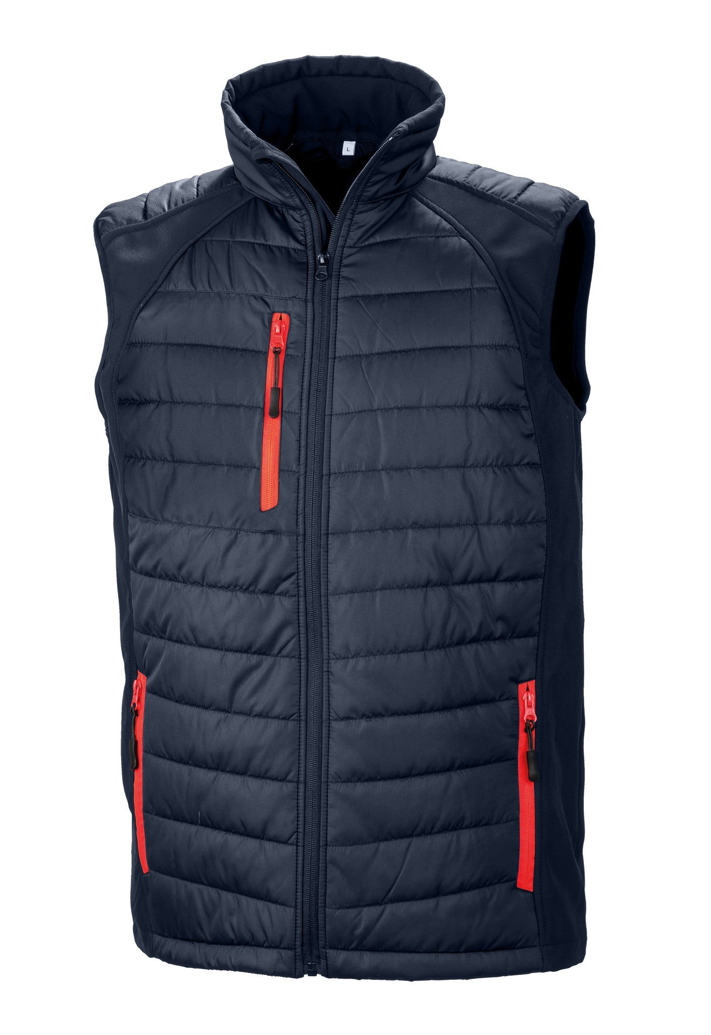 Result Genuine Recycled compass padded softshell gilet