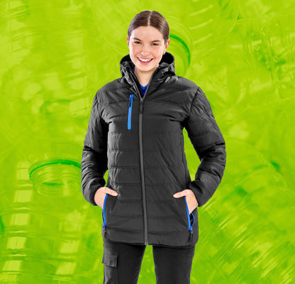 Result Genuine Recycled Recycled compass padded winter jacket