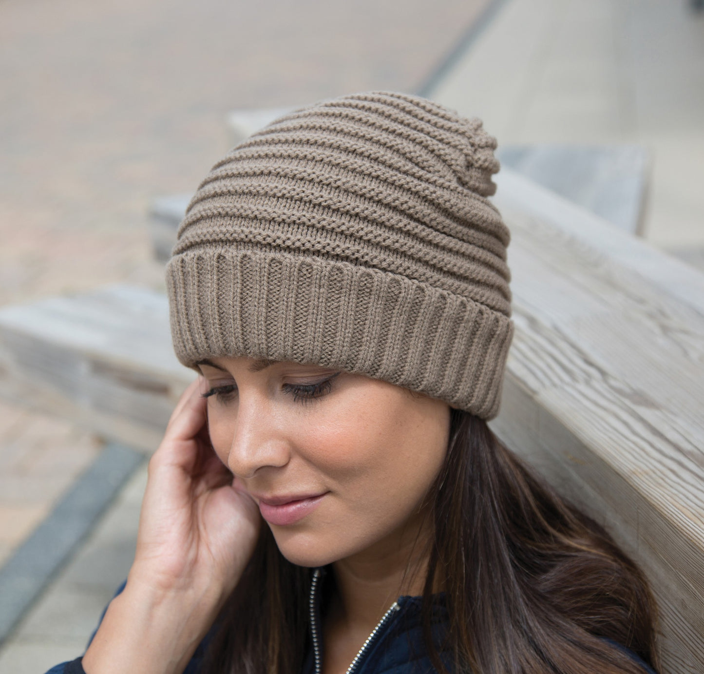 Result Winter Essentials Braided hat