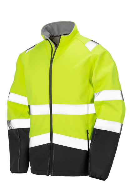 Result Safeguard Printable safety softshell jacket