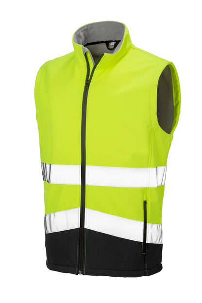 Result Safeguard Printable safety softshell gilet