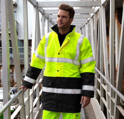 Result Core Motorway two-tone safety coat