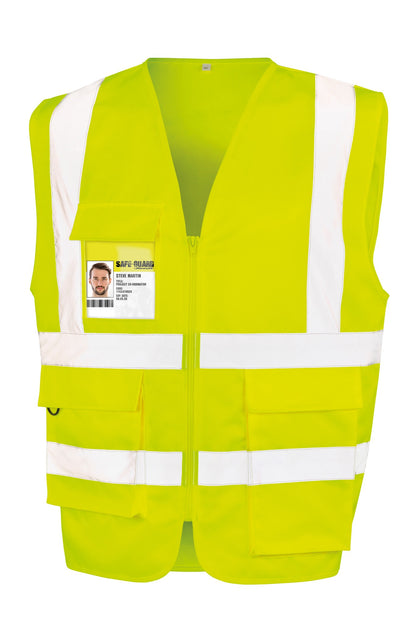 Result Safeguard Heavy duty polycotton security vest