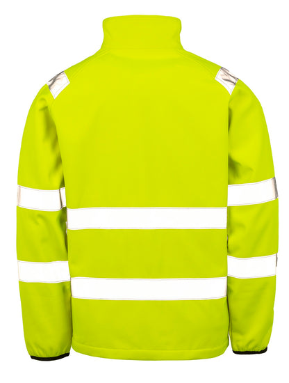 Result Genuine Recycled Recycled 2-layer printable safety softshell