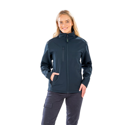 Result Genuine Recycled Women's recycled 3-layer printable softshell jacket