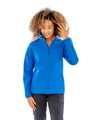 Result Genuine Recycled Women's recycled 2-layer printable softshell jacket