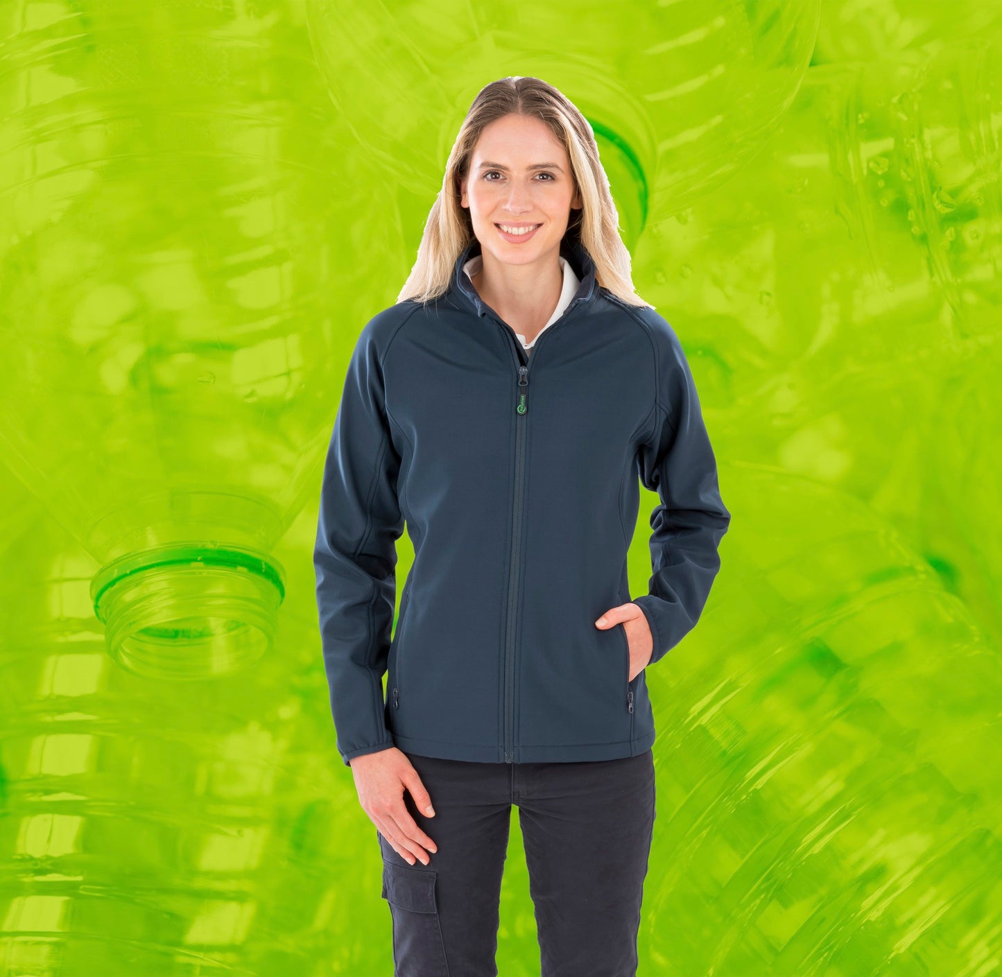 Result Genuine Recycled Women's recycled 2-layer printable softshell jacket