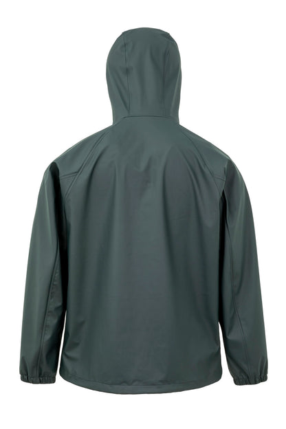 Result Genuine Recycled Prism PU waterproof jacket with recycled backing