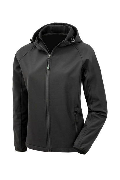 Result Genuine Recycled Women’s recycled 3-layer printable hooded softshell