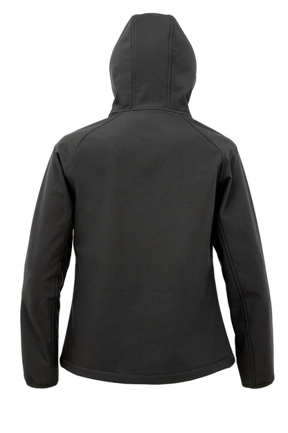 Result Genuine Recycled Women’s recycled 3-layer printable hooded softshell