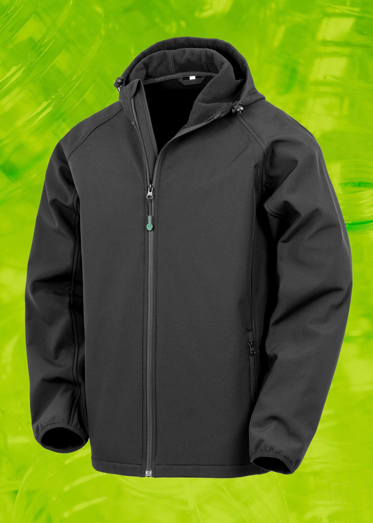 Result Genuine Recycled Recycled 3-layer printable hooded softshell