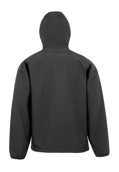 Result Genuine Recycled Recycled 3-layer printable hooded softshell