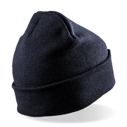 Result Genuine Recycled Recycled double knit printers beanie